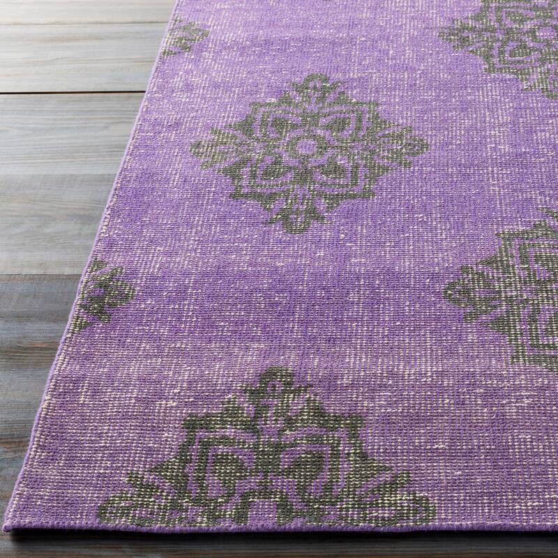 Crediton Hand-knotted Contemporary Wool Area Rug