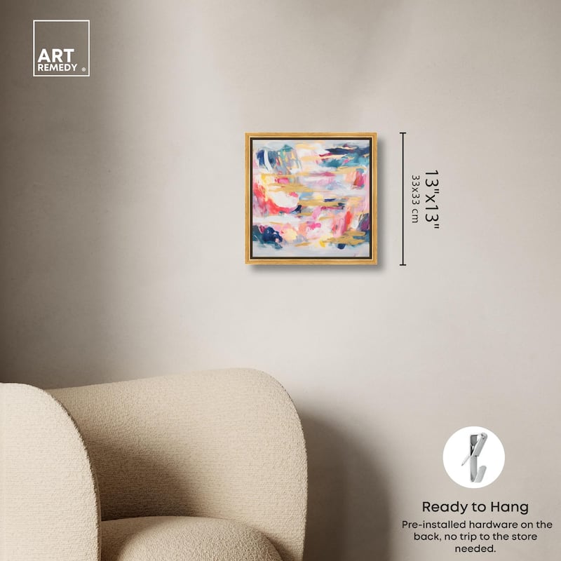 Balipink III Canvas by Art Remedy