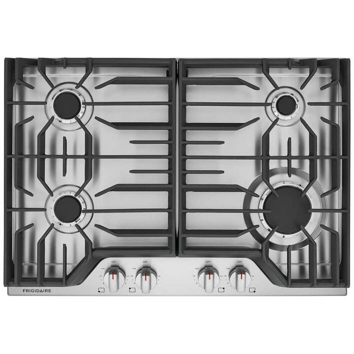 Frigidaire FCCG3027A 30" Wide 4 Burner Gas Cooktop with Simmer Burner