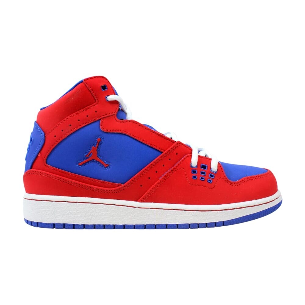 red and blue jordan 1 grade school