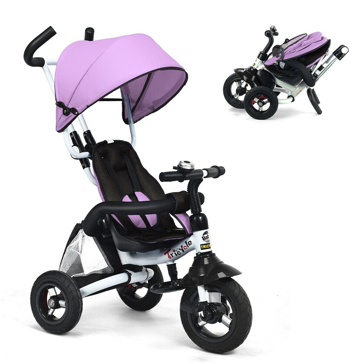 pink baby bike