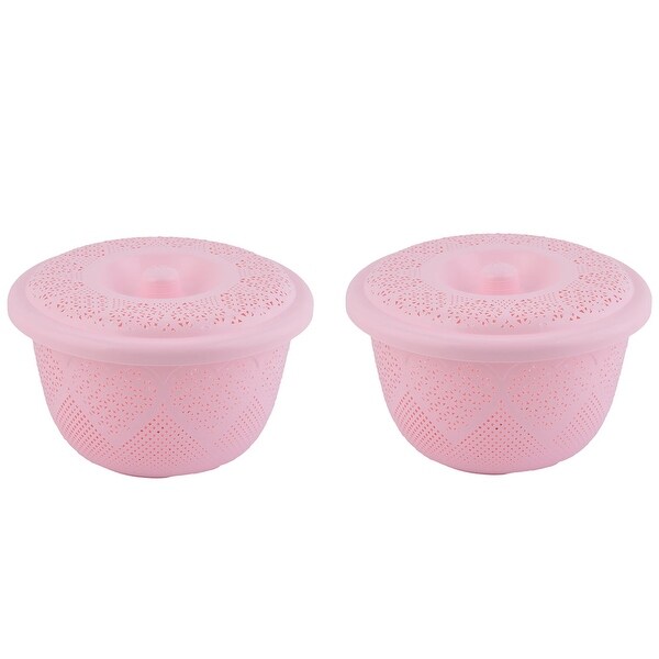 plastic colander with lid