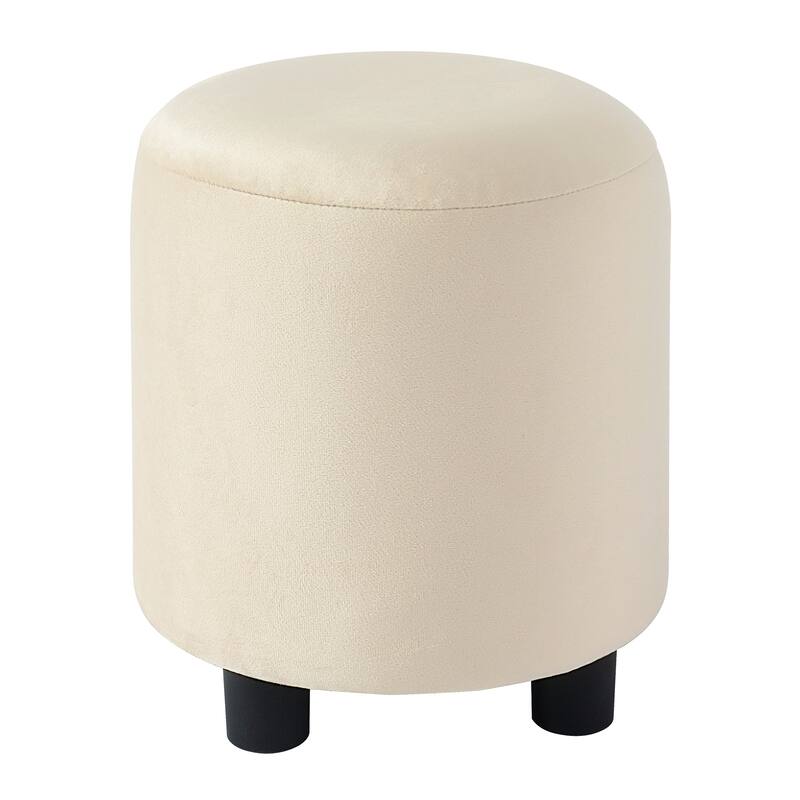 Queen/Full Mother & Child Bed with Bedside Desk, Velvet Upholstery & Round Stool