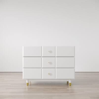 Little Seeds Aviary 3-Drawer Dresser with Gold Hardware