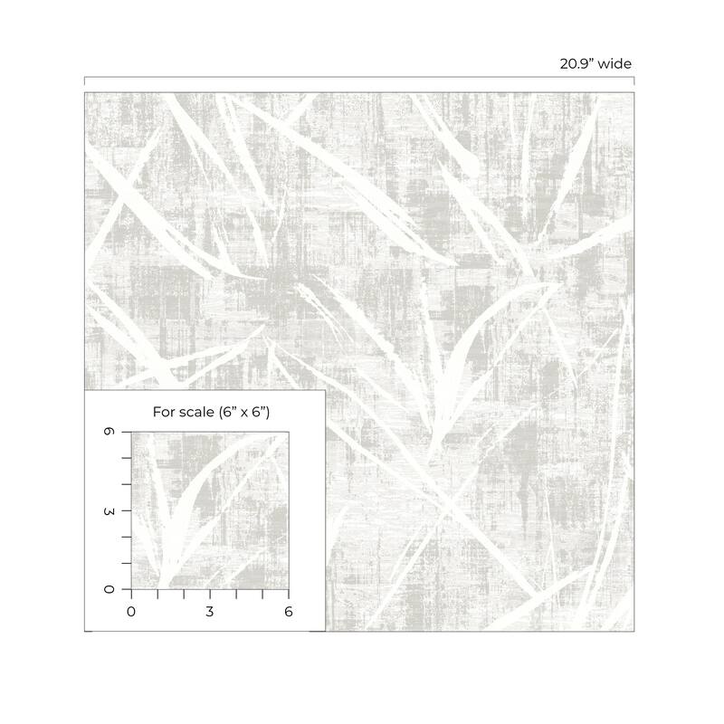 Seabrook Designs Luneth Abstract Non-Woven Unpasted Wallpaper