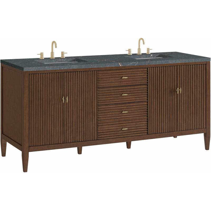 James Martin Vanities 485-V72-FPBL Myrrin 72" Free Standing Double