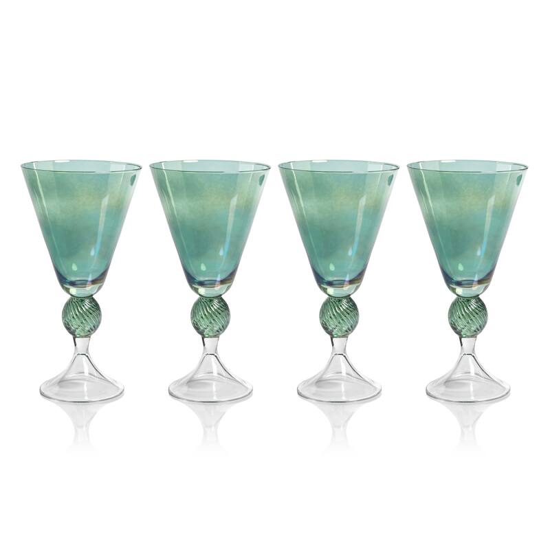 Colmar Vintage Stemmed Glasses, Set of 4