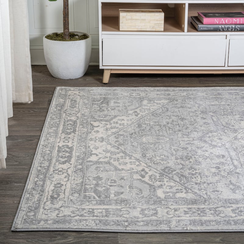 JONATHAN Y Traditional Persian Vintage Medallion Area Rug