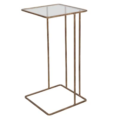 Uttermost Cadmus Gold Accent Table