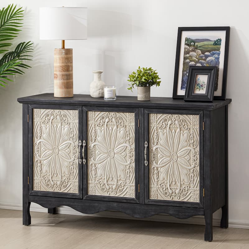 3-Door Accent Cabinet