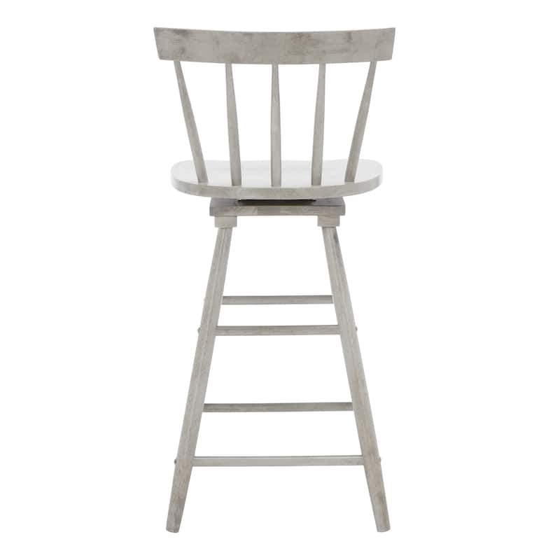 SAFAVIEH Tage Swivel 25-inch Counter Stool - 17"W x 17"D x 38"H