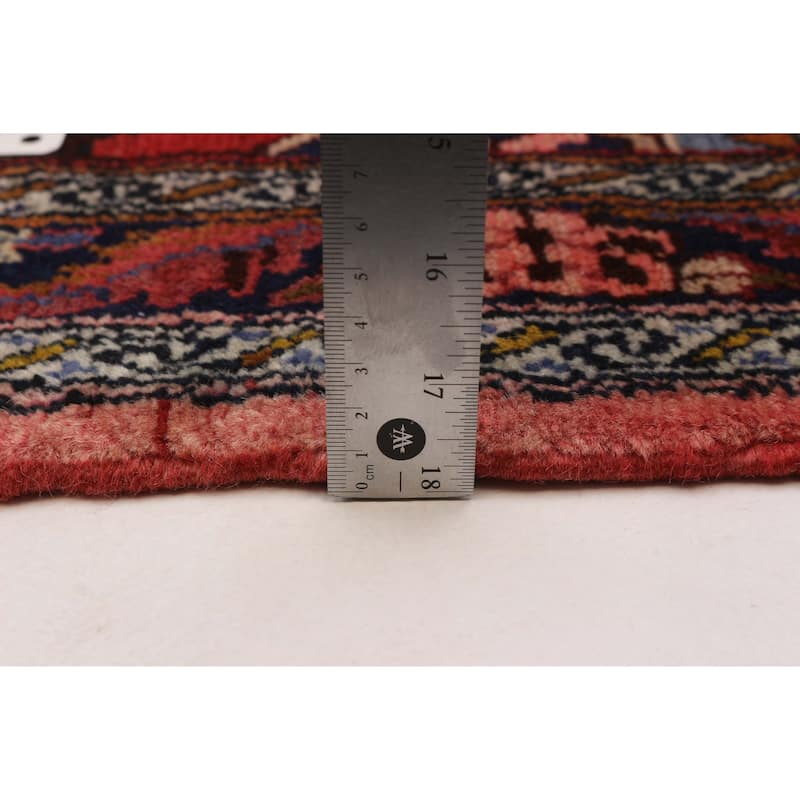 ECARPETGALLERY Hand-knotted Andelz Red Wool Rug - 3'6 x 6'11