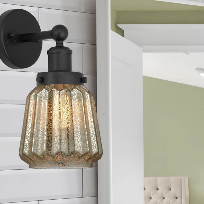 Innovations Lighting 616-1W-10-7 Chatham Sconce Chatham 10" Tall Wall