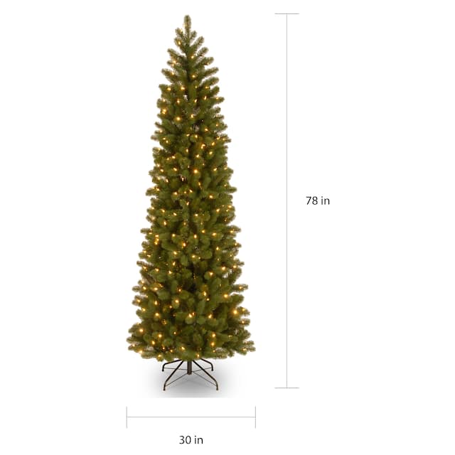 6.5 ft. Downswept Douglas Pencil Slim Fir Tree