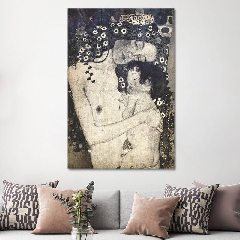 iCanvas "Mother and Child V" by 5by5collective Canvas Print