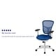 preview thumbnail 103 of 164, Nicholas Mid-Back Blue Mesh Multifunction Executive Swivel Ergonomic Office Chair with Adjustable Arms