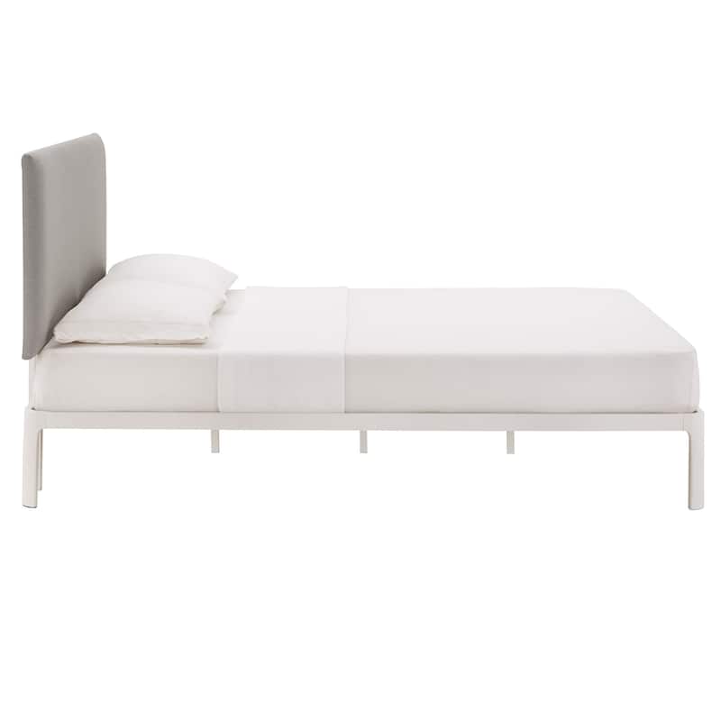 Solleftea Queen Upholstered Headboard Platform 3 Piece Bedroom Set by iNSPIRE Q Modern