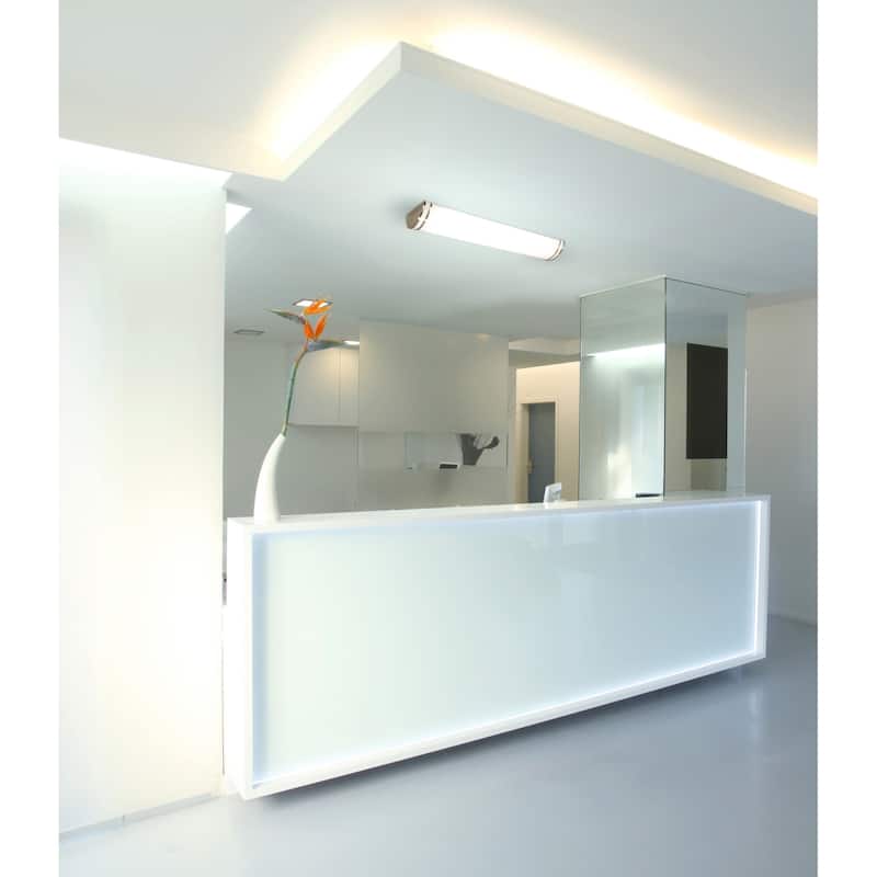 Roseto NVCF19367 Boundless 50" Wide LED Flush Mount Ceiling Fixture