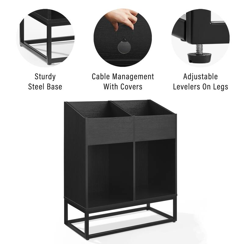 Crosley Enzo Medium Record Storage Stand