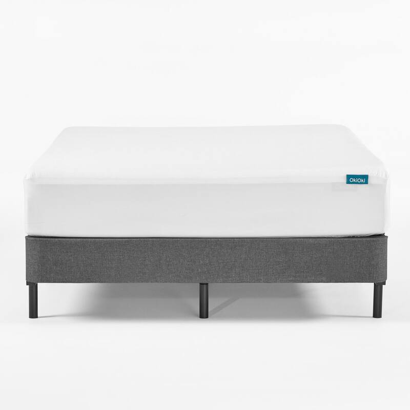 Christopher Knight Home - OkiOki Modern Fabric Mattress Protector with Waterproof Breathable Cooling Design