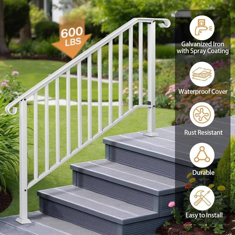 Handrails for Outdoor Steps