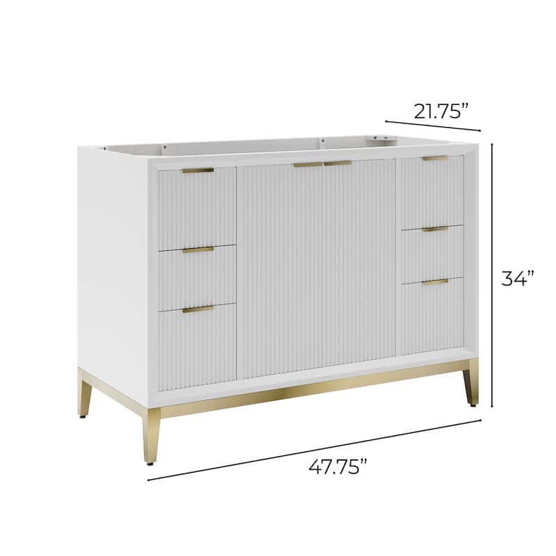 Fresca FCB4048 Wellington 48" Single Free Standing Vanity Cabinet Only