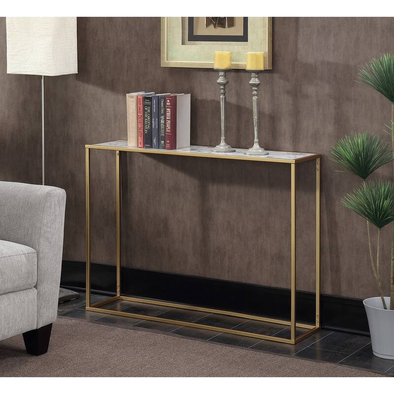 Convenience Concepts Gold Coast Narrow Console Table