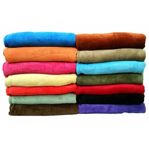 Black fleece blankets outlet