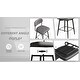 preview thumbnail 14 of 14, 360° Swivel Leather Cushioned Bar Chairs with Sturdy Iron Legs, Set of 2