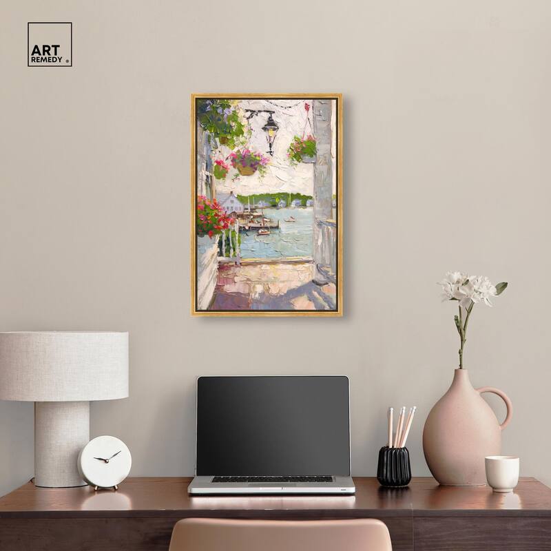 Harbor Hideaway II Canvas by Art Remedy