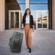 preview thumbnail 2 of 15, World Traveler Dejuno 30" Nylon Rolling Duffel with Drop Bottom