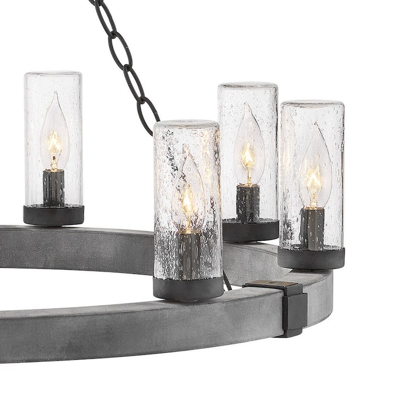 Hinkley Lighting Sawyer 12v 31.5w 9 Light 30" Wide Open Air LED