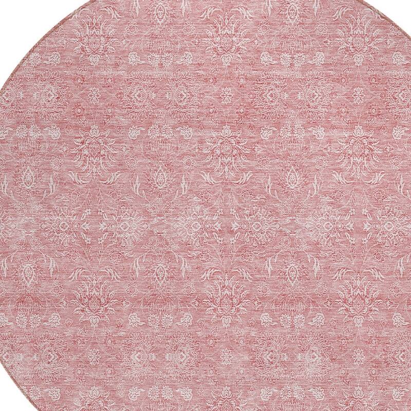 HomeRoots Floral Transitional Rectangle Outdoor Rug