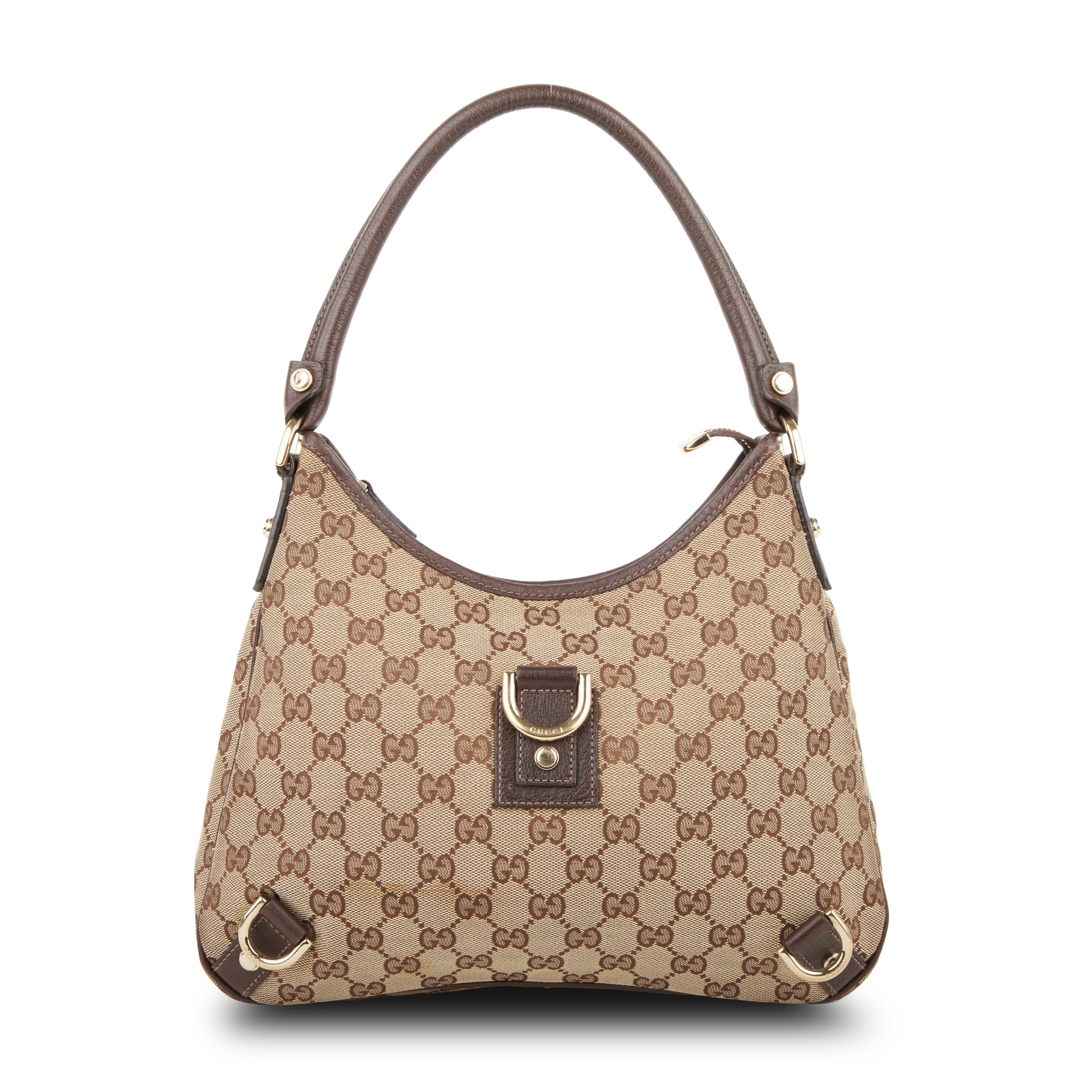 Gucci Abbey Shoulder Bag GG Canvas (Pre-Owned) - One Size - Bed