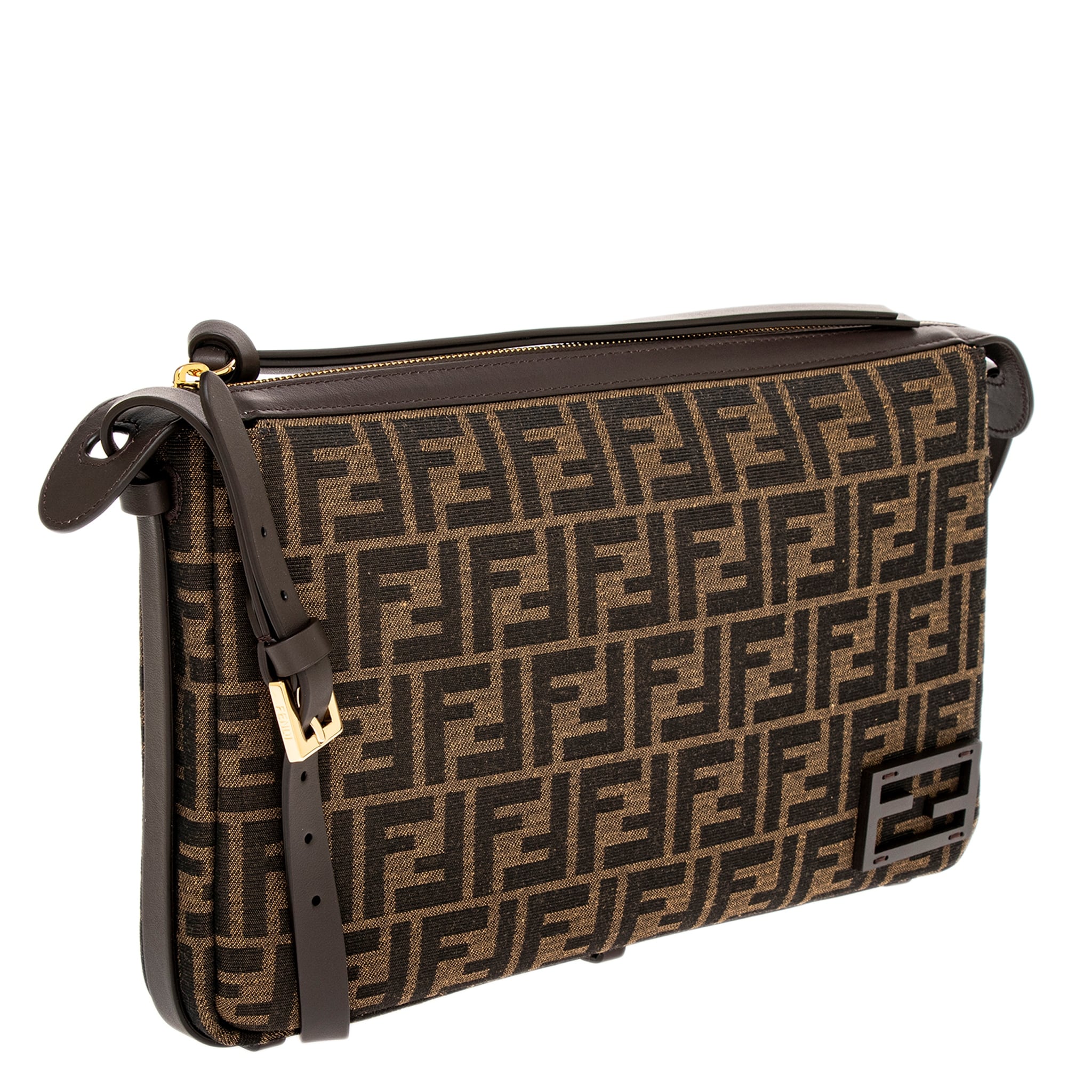 Fendi Simply FF Shoulder Bag - Overstock - 43097979