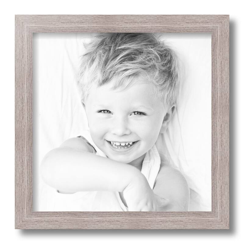 ArtToFrames Metro Modern 13x13 Inch Picture Frame, 1.25 Inch MDF Poster Frame Available in Multiple Colors (FRBW26-13x13)