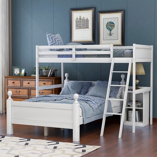 twin over full loft bunk bed
