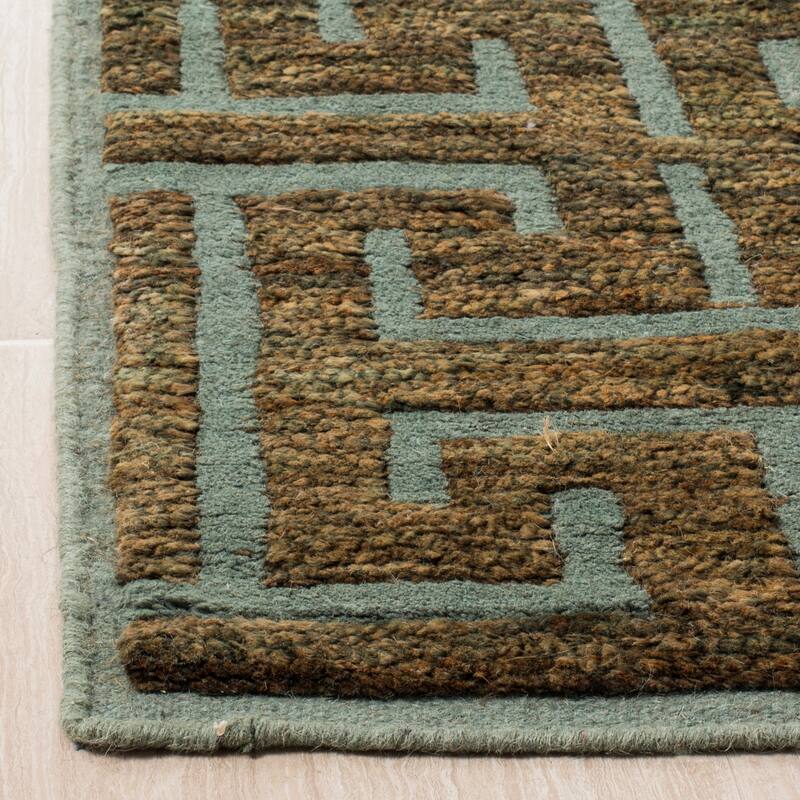 SAFAVIEH Hand-knotted Tangier Madelein Modern Wool Rug