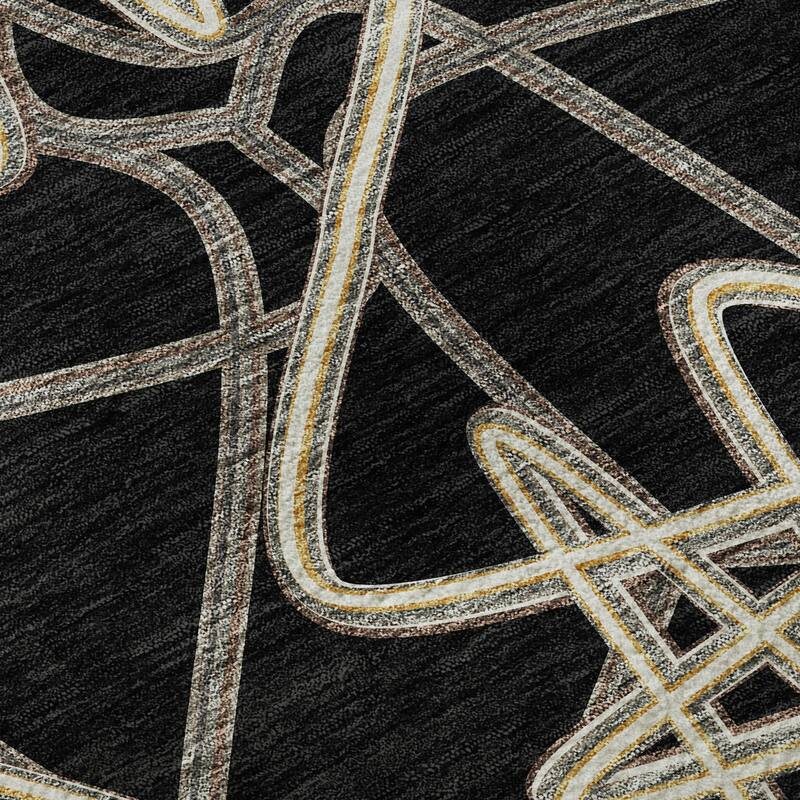 Premium Washable Super Soft Modern Maze Mayfield Rug