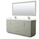 Option Light Green, Nickel Trim, Giotto Quartz Top