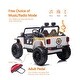 preview thumbnail 6 of 7, White Black Electric Vehicle Ride on Car