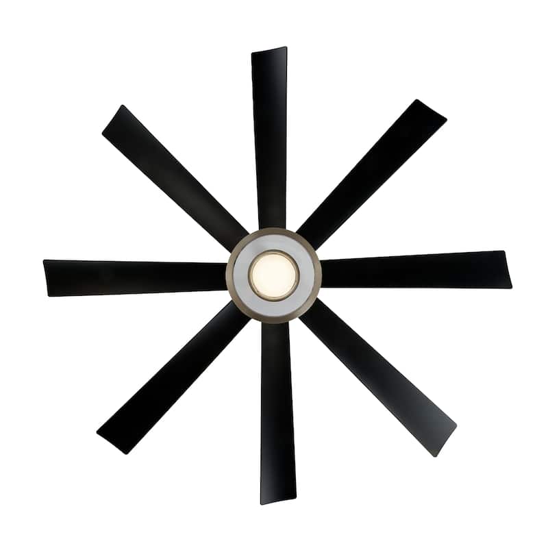 Aura Indoor or Outdoor 8-Blade 60in Smart Ceiling Fan - 60