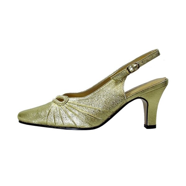 wide pointed toe heels
