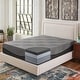preview thumbnail 2 of 6, Slumber Solutions Active 14-inch Charcoal Memory Foam Mattress