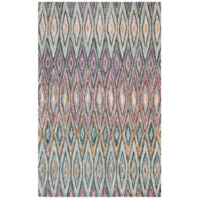 SAFAVIEH Handmade Abstract Zelina Modern Wool Rug