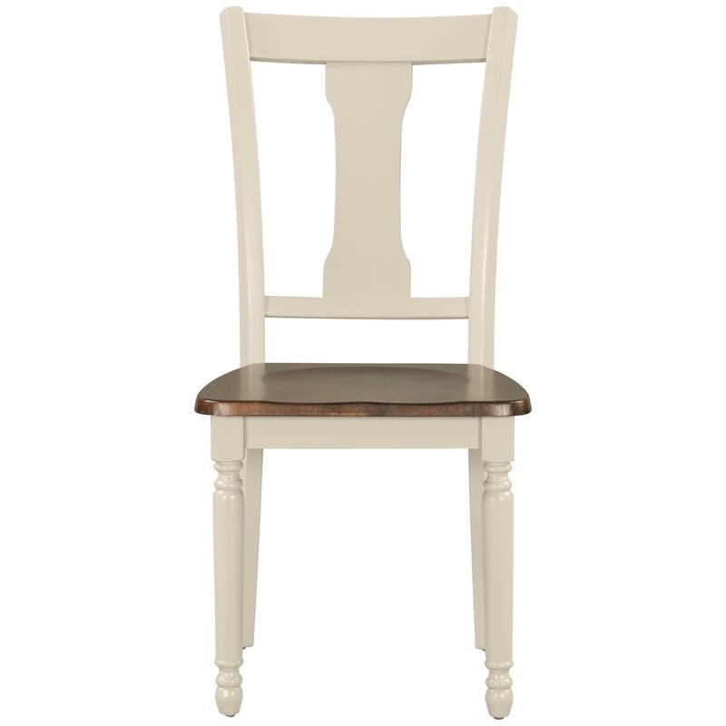 Classic 6-Piece Dining Set Wooden Table and 4 Chairs with Bench