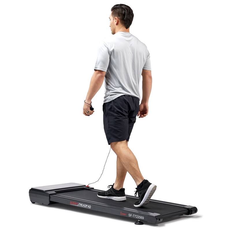 Sunny Health & Fitness Treadpad Sleek Stride with Auto Incline, Remote Control & Exclusive SunnyFit - SF-T722069