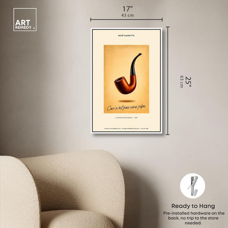 Deceptive Pipe II Canvas by Art Remedy