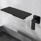 preview thumbnail 14 of 18, YASINU Waterfall Bathroom Sink Faucet 1- Handle Wall Mount Lavatory Faucet