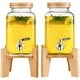 preview thumbnail 7 of 61, Beverage Dispenser with Spigot and Lid, Iced Tea Lemonade Juice Water Dispenser 2*1 gallon 2 packs